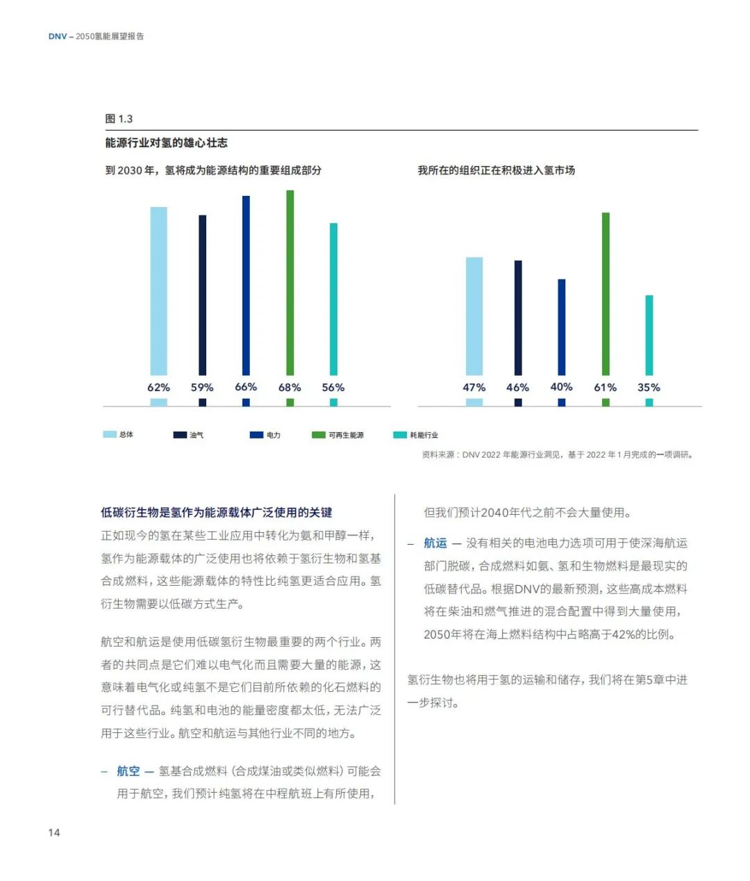 《2050年氢能展望》中文版