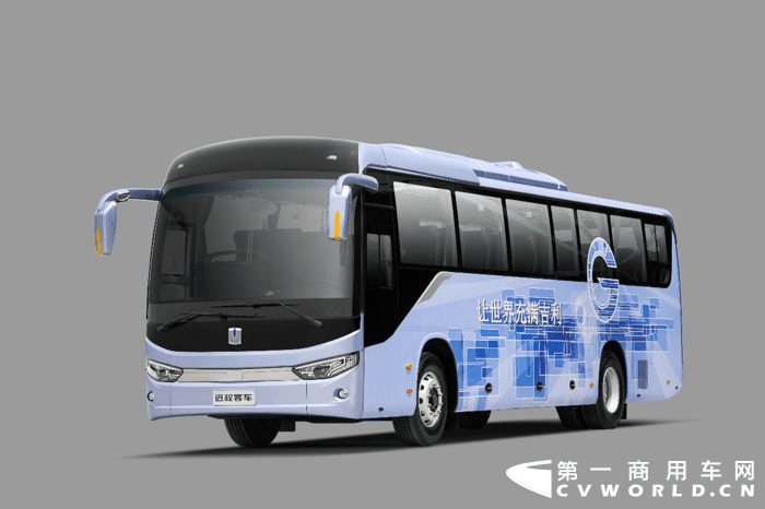 吉利氢燃料电池公交客车F12