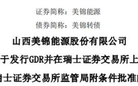 为加速氢能转型 美锦能源 GDR 上市获瑞士证交所批准
