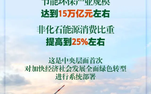 中共中央 国务院关于加快经济社会发展全面绿色转型的意见