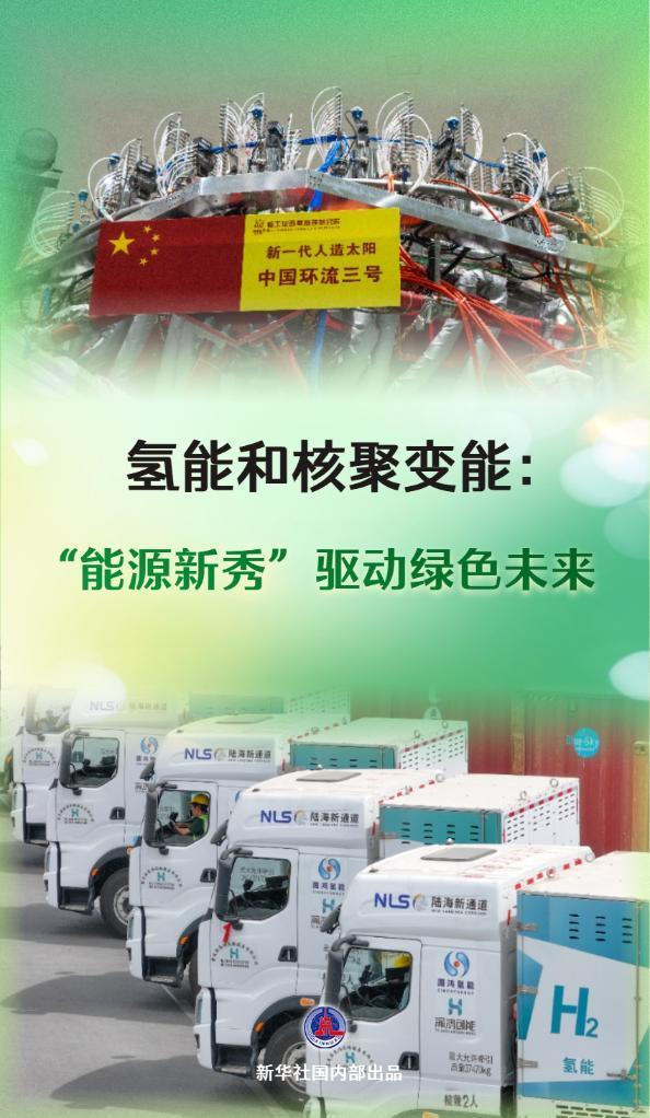新华鲜报·规划建议新看点丨氢能和核聚变能：“能源新秀”驱动绿色未来